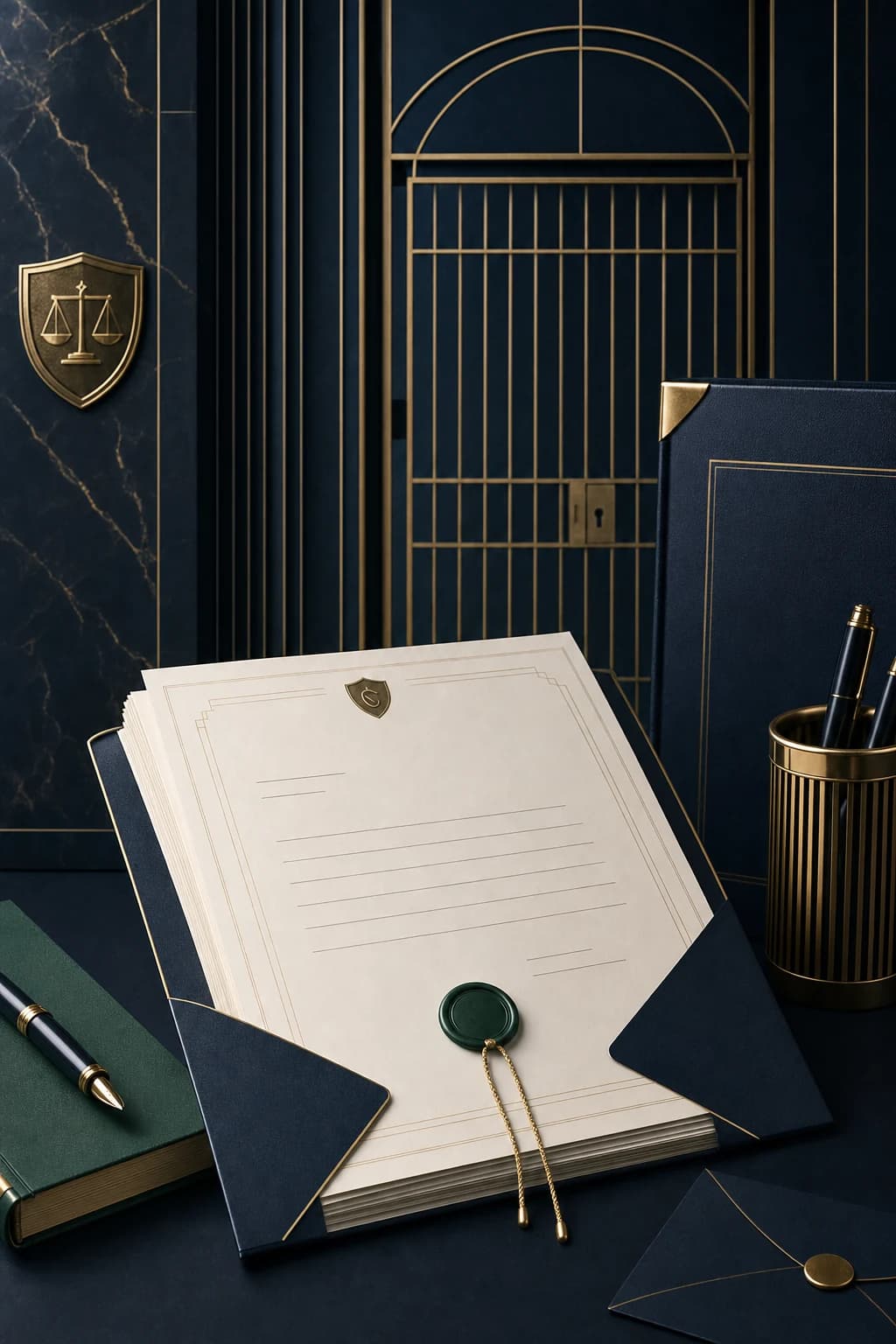 Letter to Prison card background